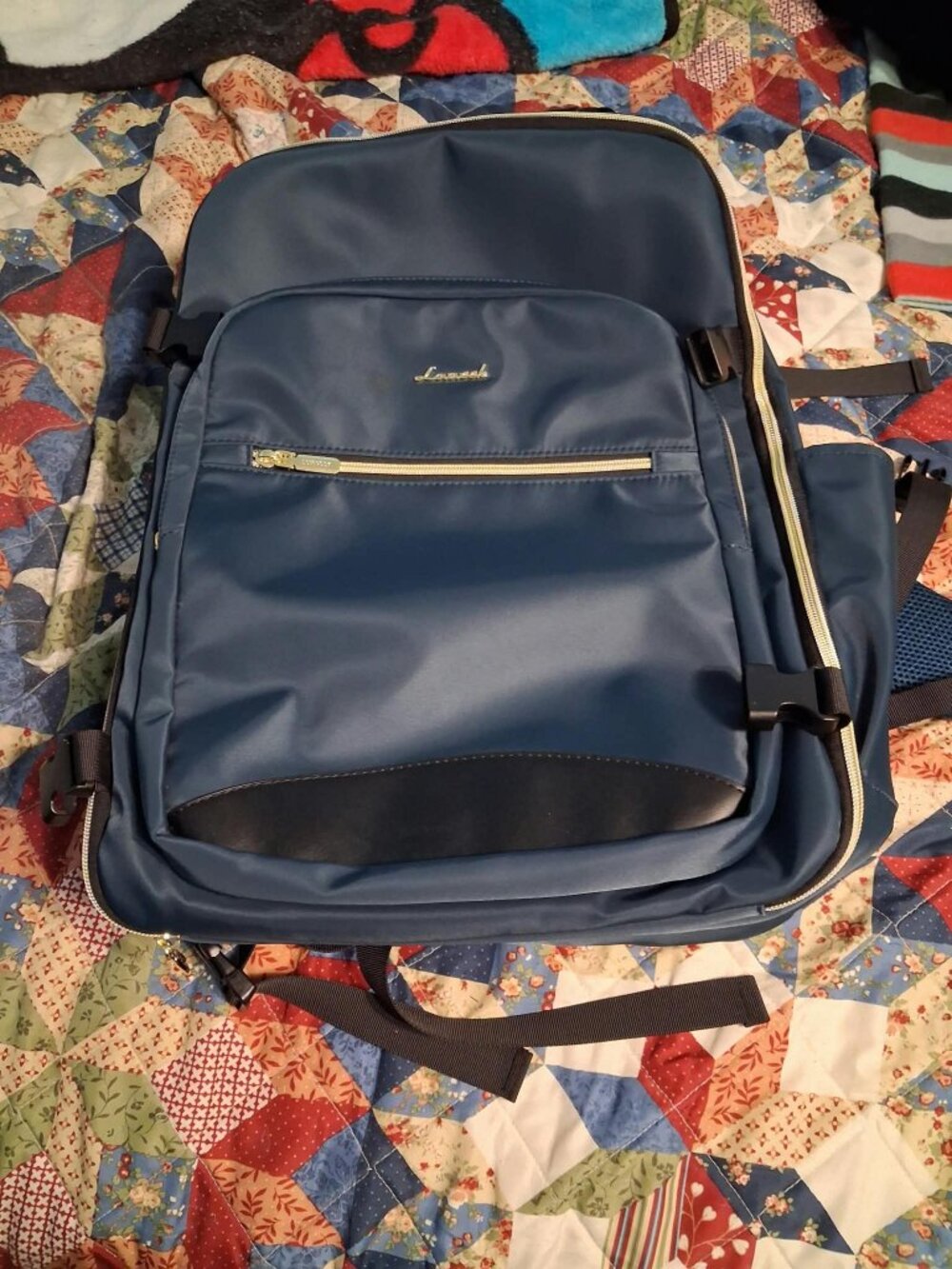 Lovevook Freyja Travel Backpack Navy